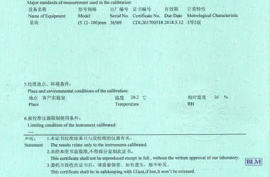 工厂成人午夜黄色视频证书报告说明页图片